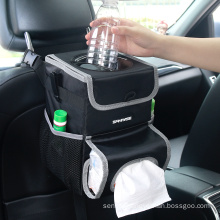 Car mesh organizer waterproof lining multifunctional car seat organizer factory supply